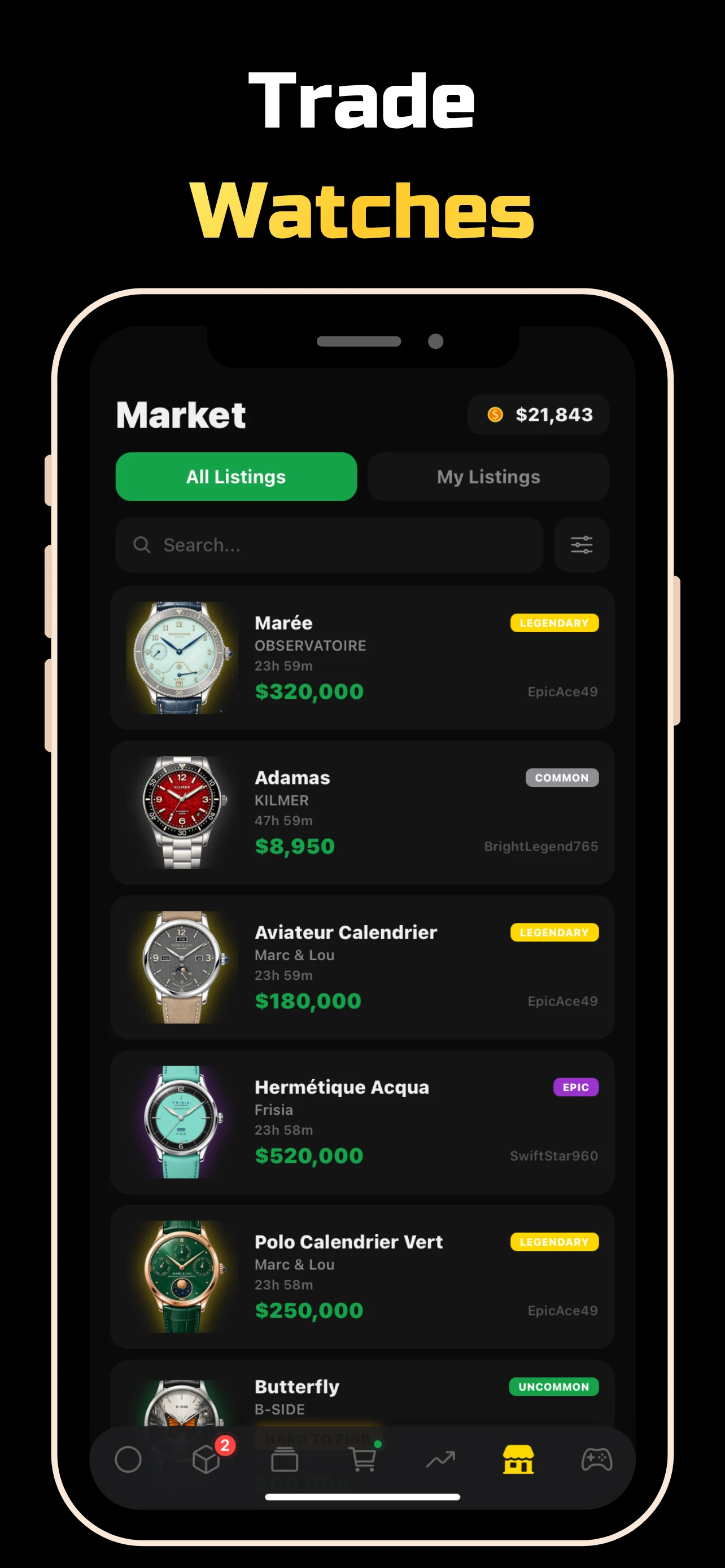 WatchBox: Watch Collector Game screenshot